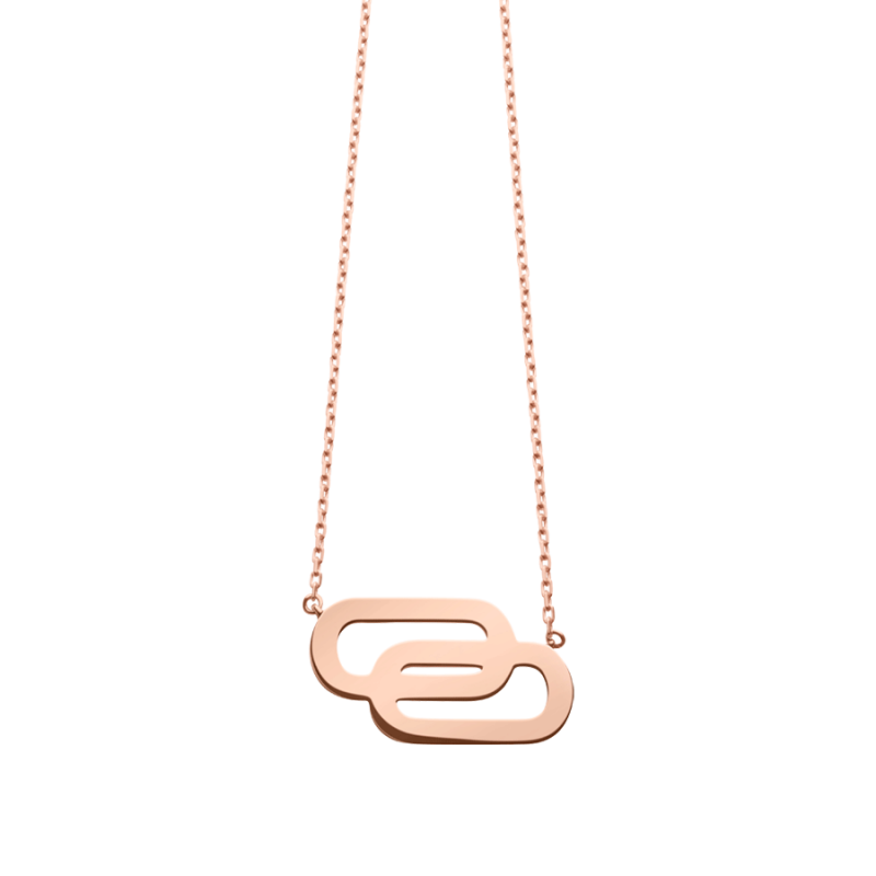 Collier So Shocking Lucky in Love grand modèle en or rose